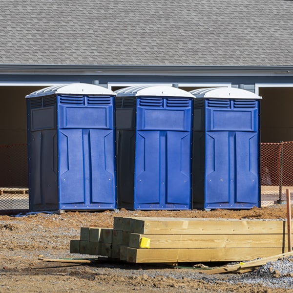 are there any restrictions on what items can be disposed of in the portable toilets in Waltham MN